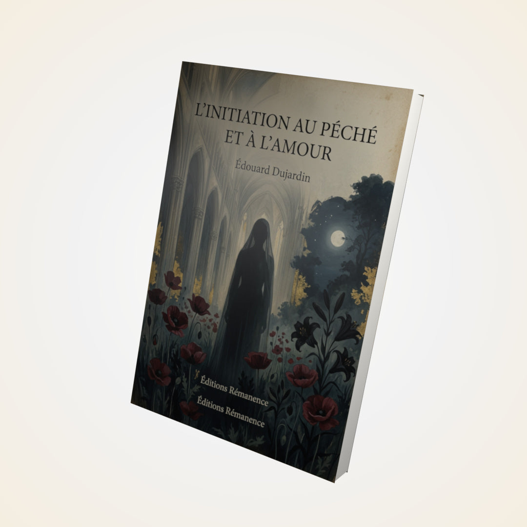 Livre L'initiation au péché et à l'amour - Édouard Dujardin - Couverture 3D