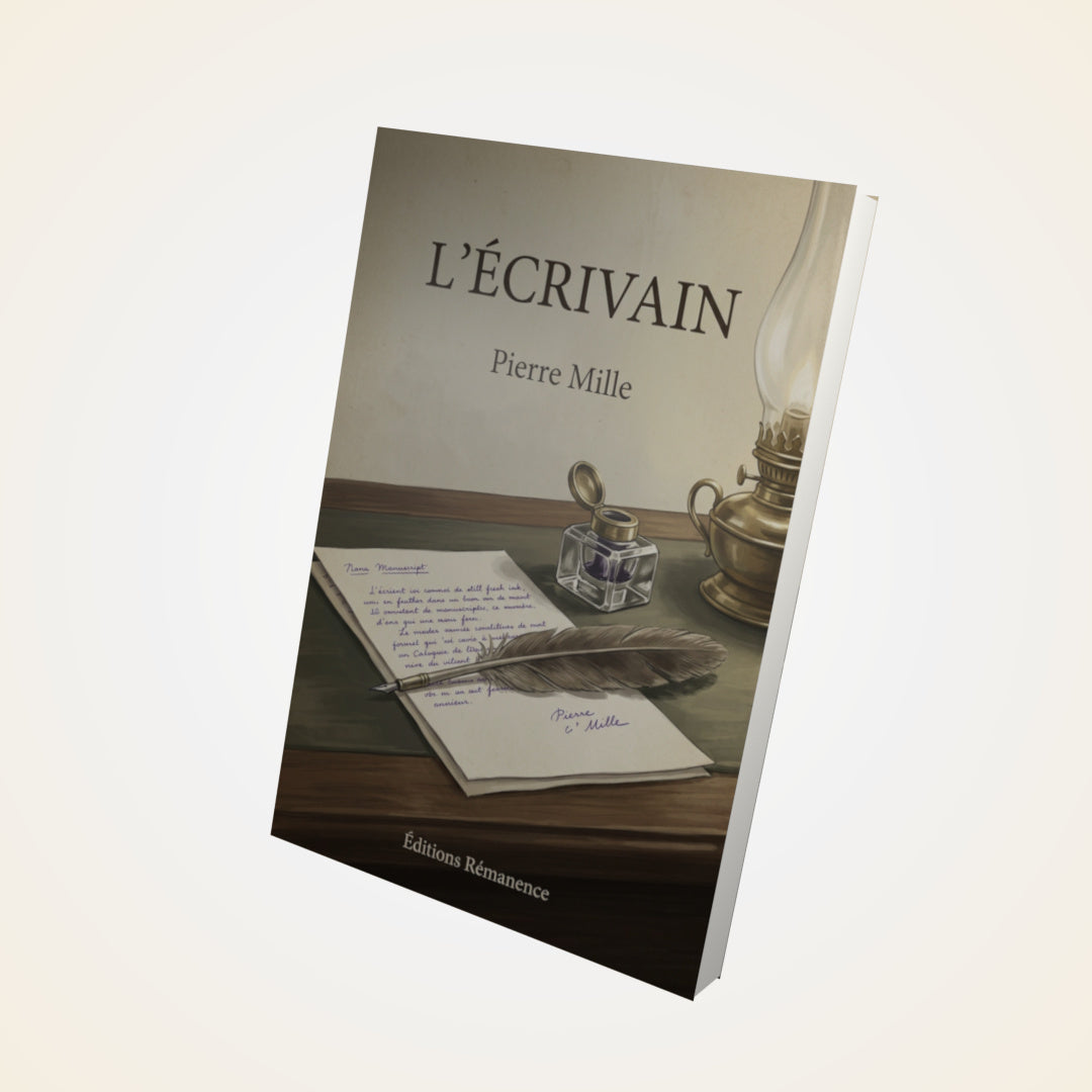 Livre L'Écrivain - Pierre Mille - Couverture 3D