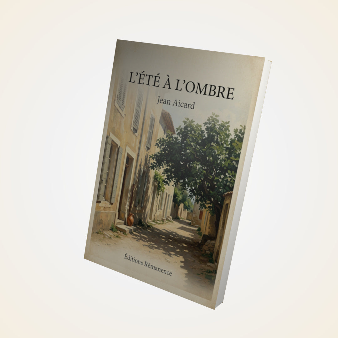 Livre L'Été à l'ombre - Jean Aicard - Couverture 3D