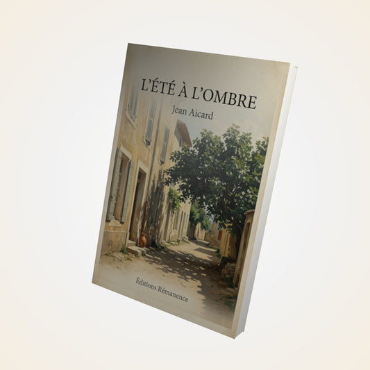 Livre L'Été à l'ombre - Jean Aicard - Couverture 3D
