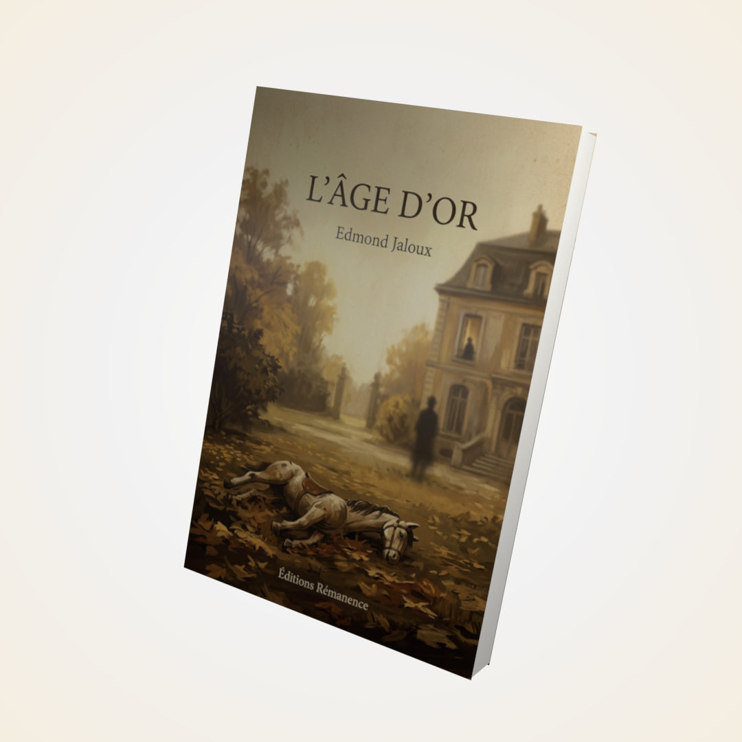 Livre L'âge d'or - Edmond Jaloux - Couverture 3D