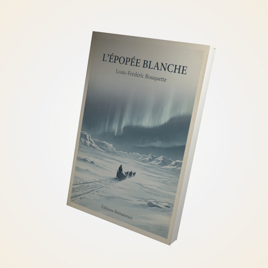 Livre L'épopée blanche - Louis-Frédéric Rouquette - Couverture 3D