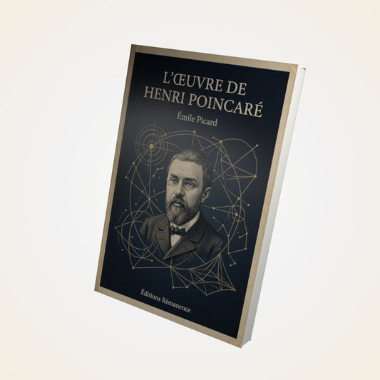 Livre L'œuvre de Henri Poincaré - Émile Picard - Couverture 3D