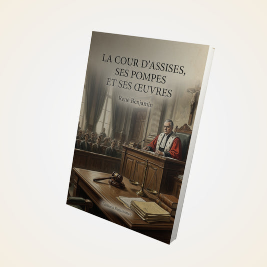 Livre La Cour d'Assises, ses pompes et ses œuvres - René Benjamin - Couverture 3D