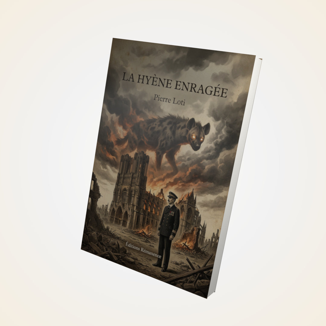 Livre La Hyène Enragée - Pierre Loti - Couverture 3D