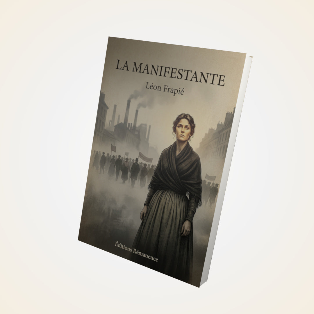 Livre La Manifestante - Léon Frapié - Couverture 3D