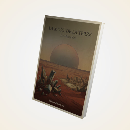 Livre La Mort de la Terre - J.-H. Rosny aîné - Couverture 3D