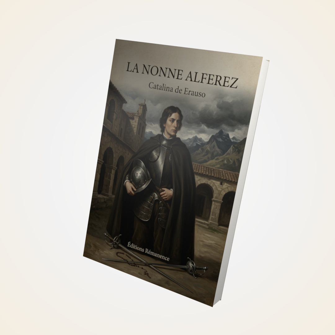 Livre La Nonne Alferez - Catalina de Erauso - Couverture 3D