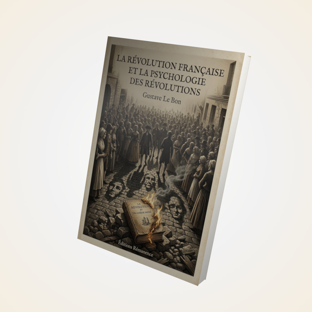 Livre La Révolution Française et la psychologie des révolutions - Gustave Le Bon - Couverture 3D