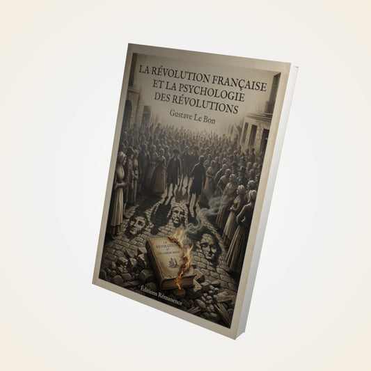 Livre La Révolution Française et la psychologie des révolutions - Gustave Le Bon - Couverture 3D