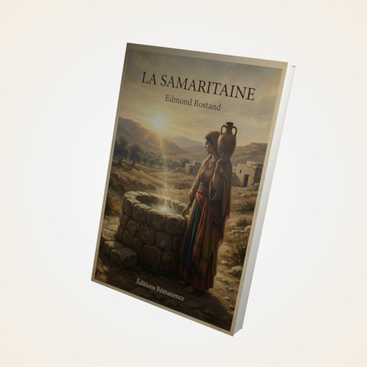 Livre La Samaritaine - Edmond Rostand - Couverture 3D