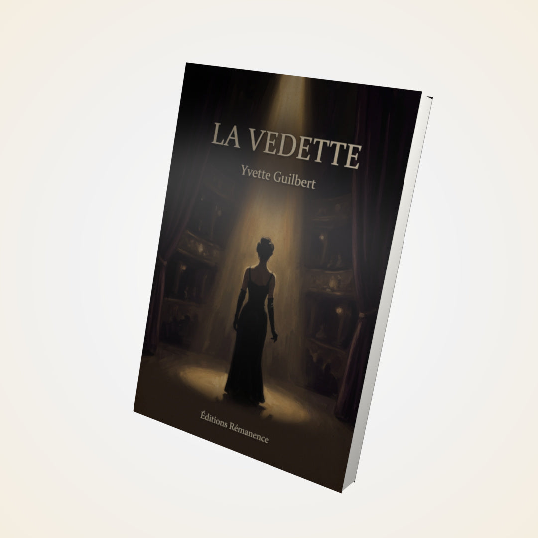 Livre La Vedette - Yvette Guilbert - Couverture 3D