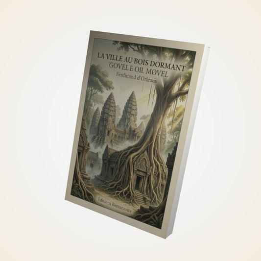 Livre La Ville au Bois dormant - Ferdinand d'Orléans - Couverture 3D