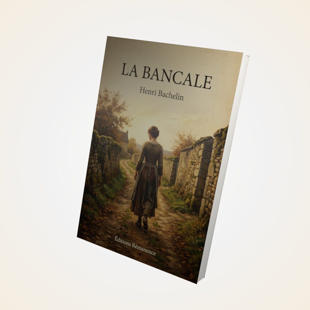 Livre La bancale - Henri Bachelin - Couverture 3D