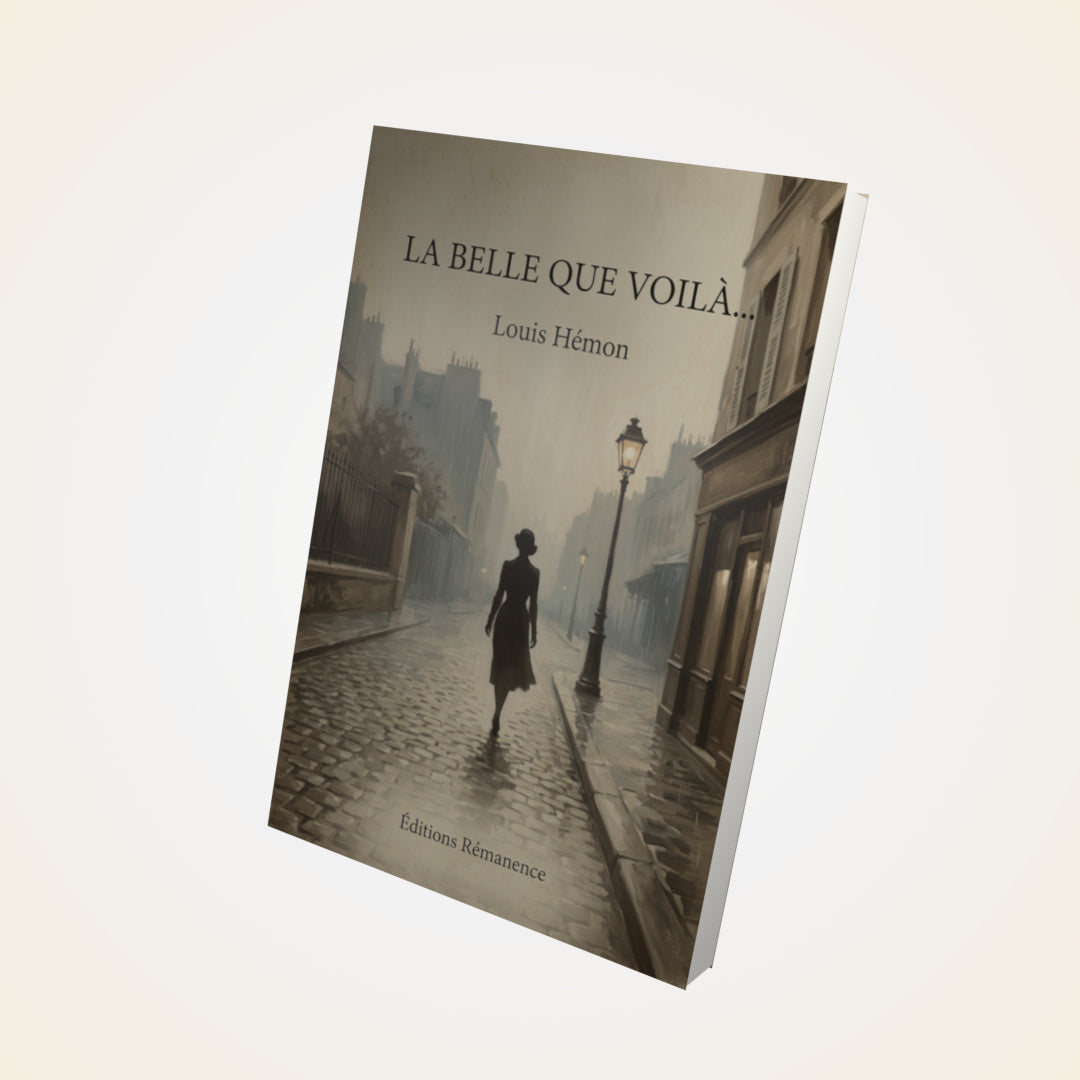 Livre La belle que voilà... - Louis Hémon - Couverture 3D