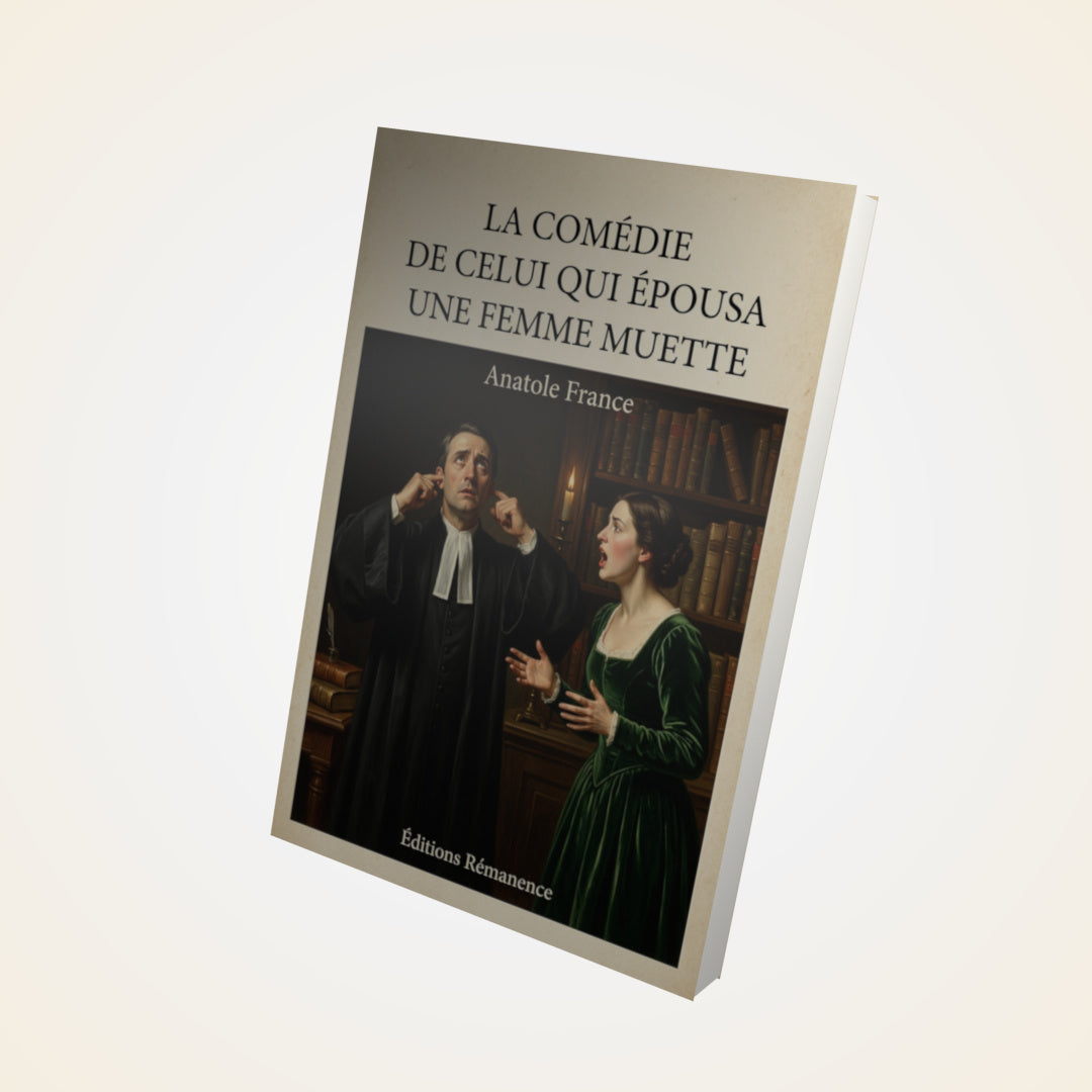 Livre La comédie de celui qui épousa une femme muette - Anatole France - Couverture 3D