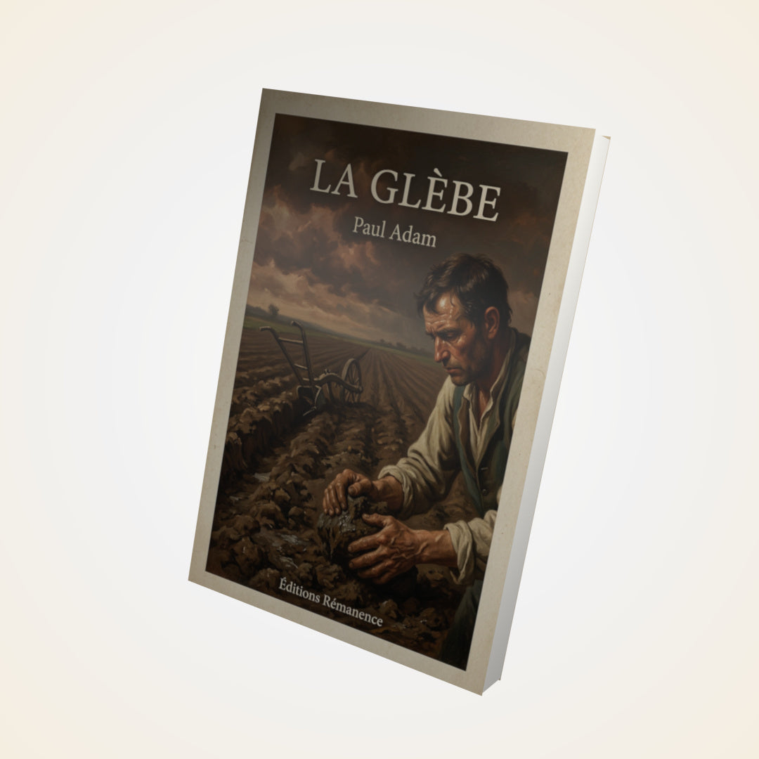 Livre La glèbe - Paul Adam - Couverture 3D