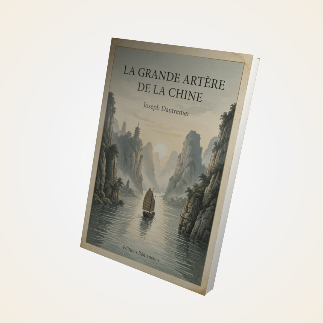 Livre La grande artère de la Chine - Joseph Dautremer - Couverture 3D