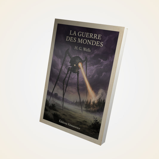 Livre La guerre des mondes - H. G. Wells - Couverture 3D