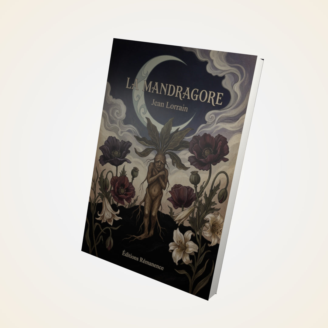 Livre La mandragore - Jean Lorrain - Couverture 3D