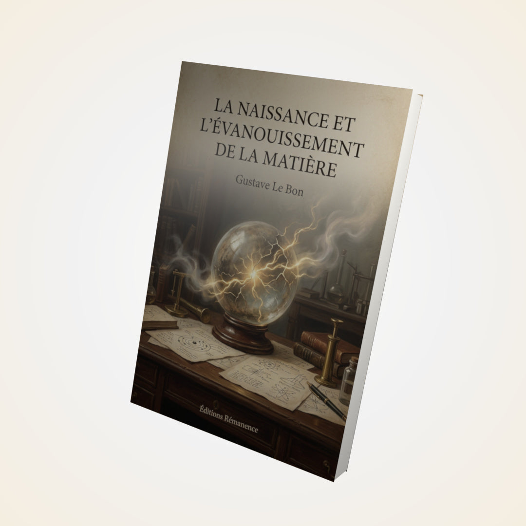 Livre La naissance et l'évanouissement de la matière - Gustave Le Bon - Couverture 3D