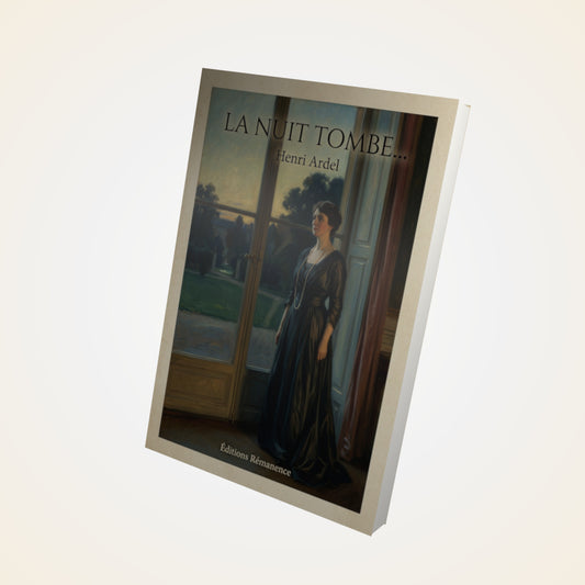 Livre La nuit tombe... - Henri Ardel - Couverture 3D