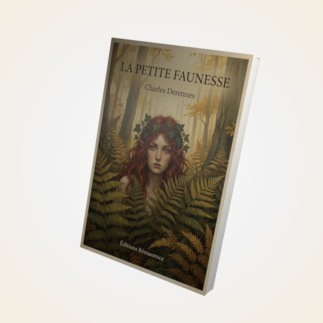Livre La petite faunesse - Charles Derennes - Couverture 3D