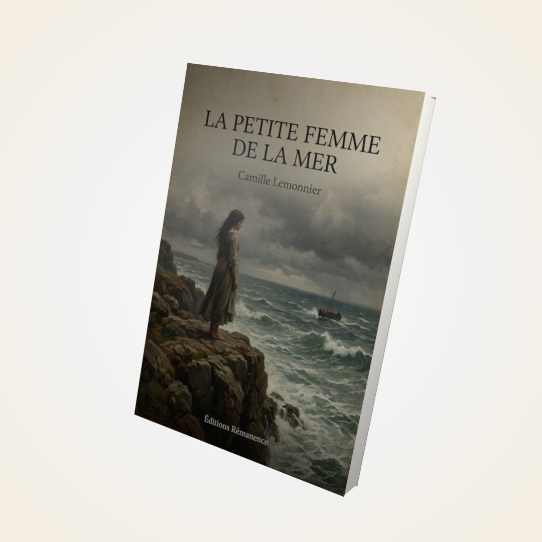 Livre La petite femme de la mer - Camille Lemonnier - Couverture 3D