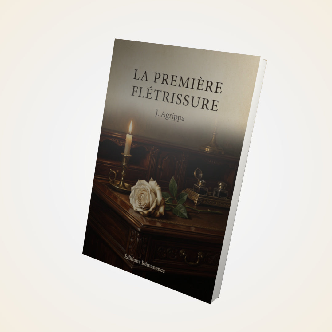 Livre La première flétrissure - J. Agrippa - Couverture 3D