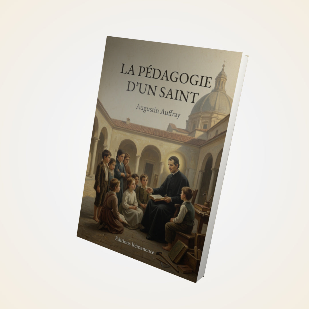 Livre La pédagogie d'un saint - Augustin Auffray - Couverture 3D