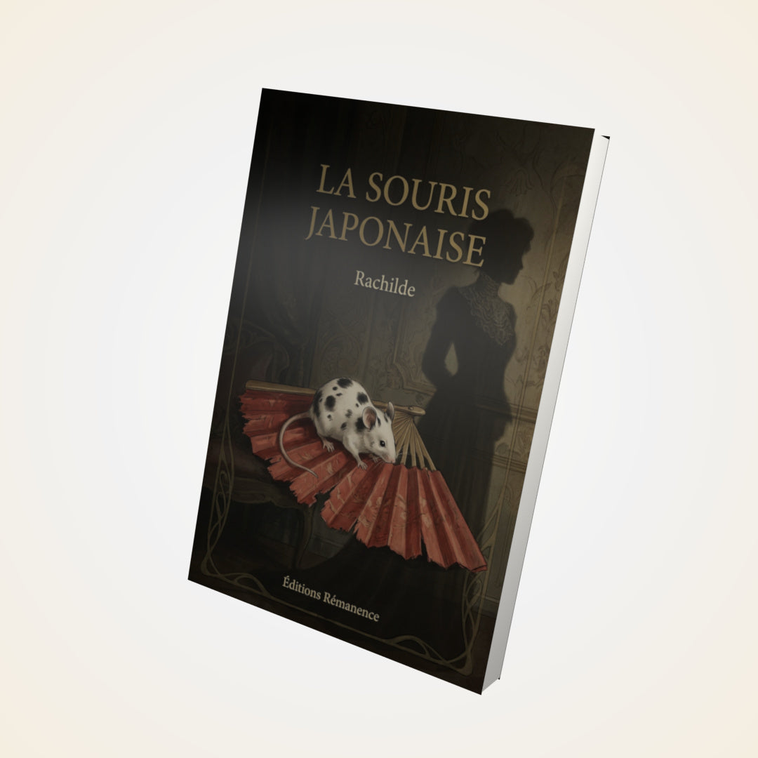 Livre La souris japonaise - Rachilde - Couverture 3D