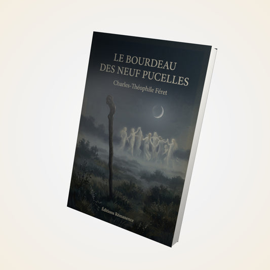 Livre Le Bourdeau des neuf pucelles - Charles-Théophile Féret - Couverture 3D