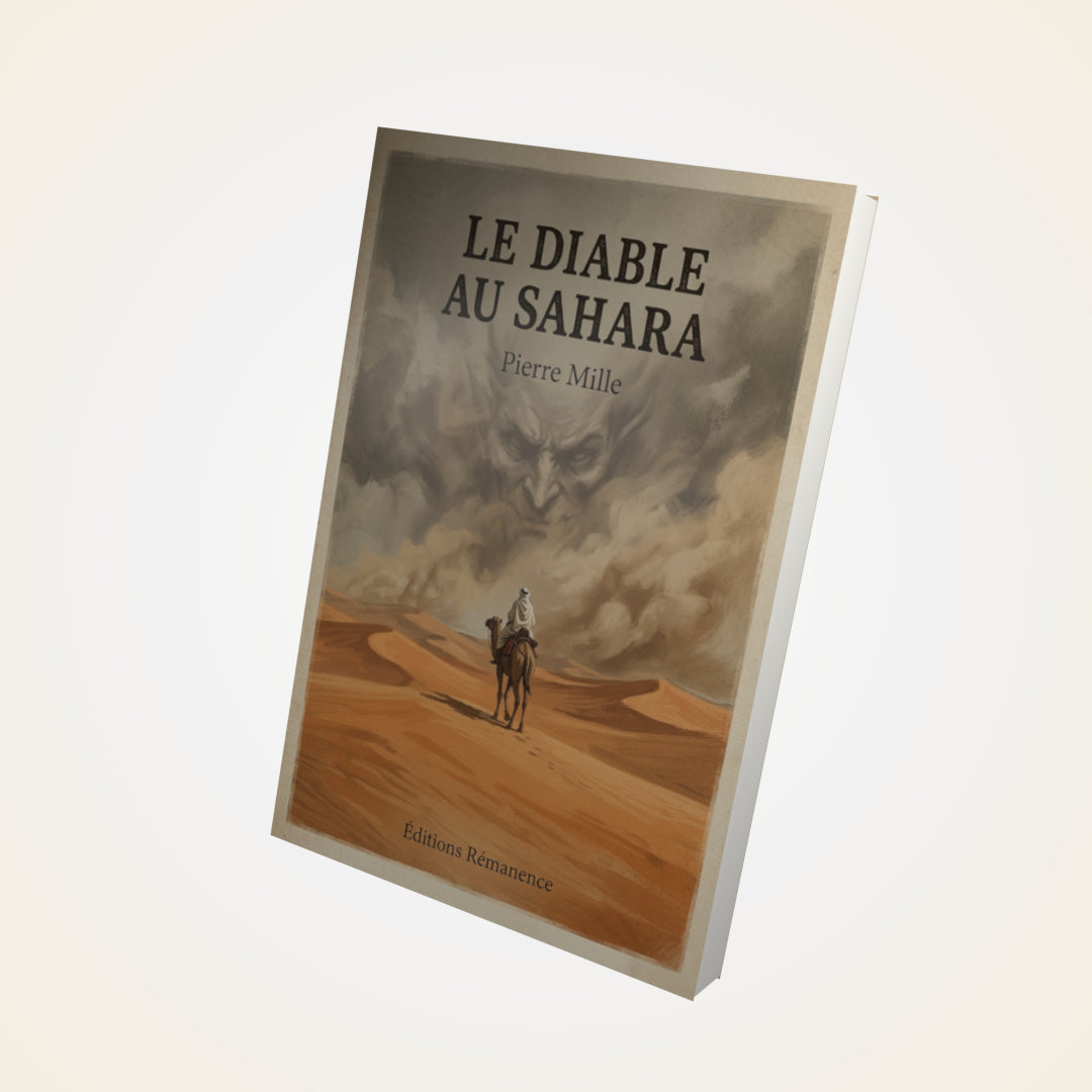 Livre Le Diable au Sahara - Pierre Mille - Couverture 3D