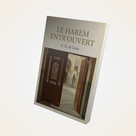 Livre Le Harem entr'ouvert - A. R. de Lens - Couverture 3D