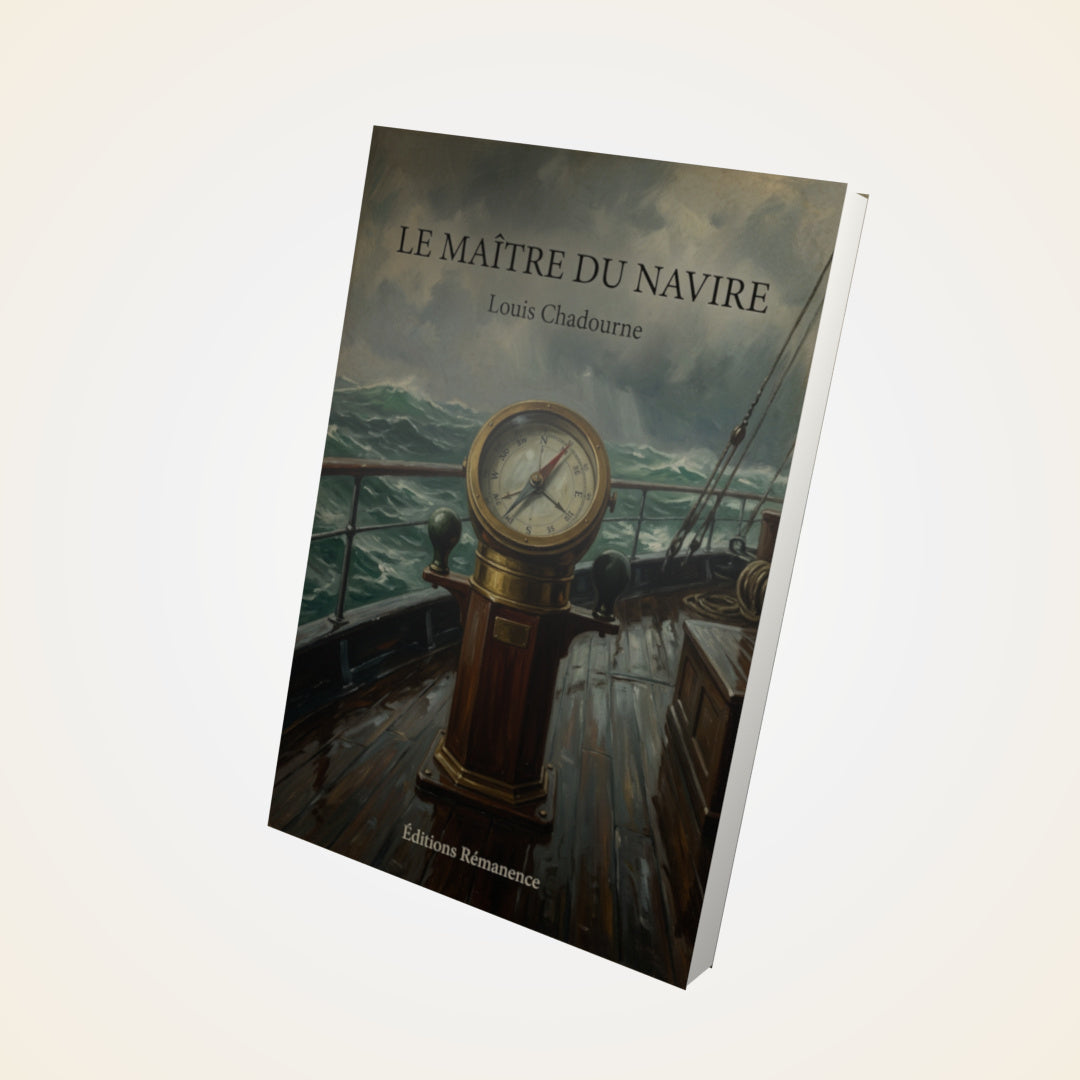Livre Le Maître du Navire - Louis Chadourne - Couverture 3D