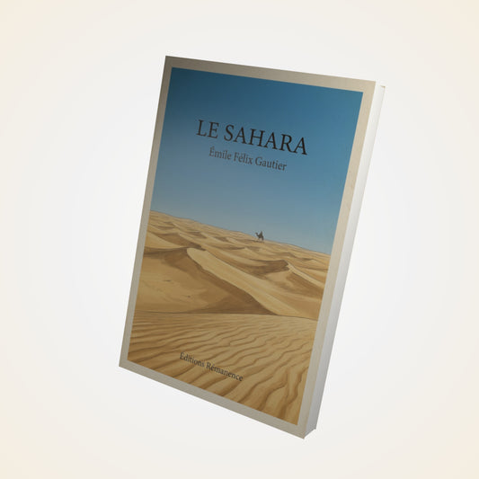 Livre Le Sahara - Émile Félix Gautier - Couverture 3D