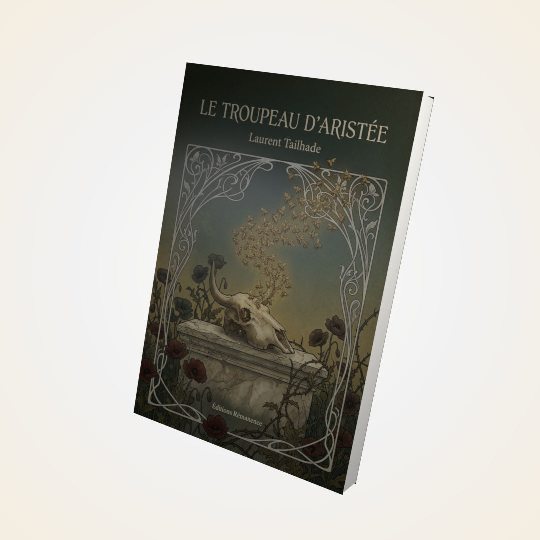 Livre Le Troupeau d'Aristée - Laurent Tailhade - Couverture 3D
