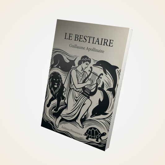 Livre Le bestiaire - Guillaume Apollinaire - Couverture 3D