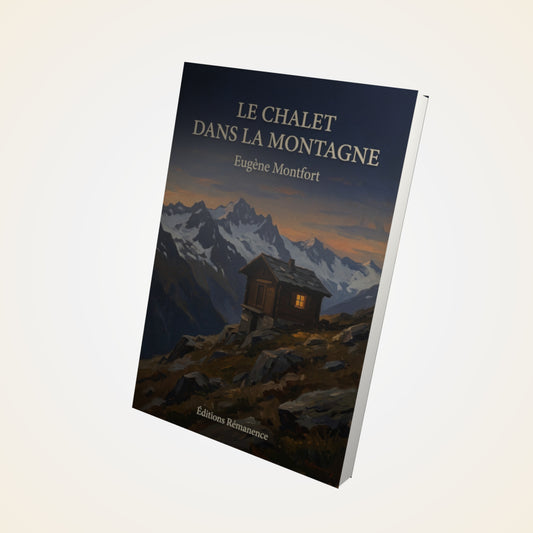Livre Le chalet dans la montagne - Eugène Montfort - Couverture 3D