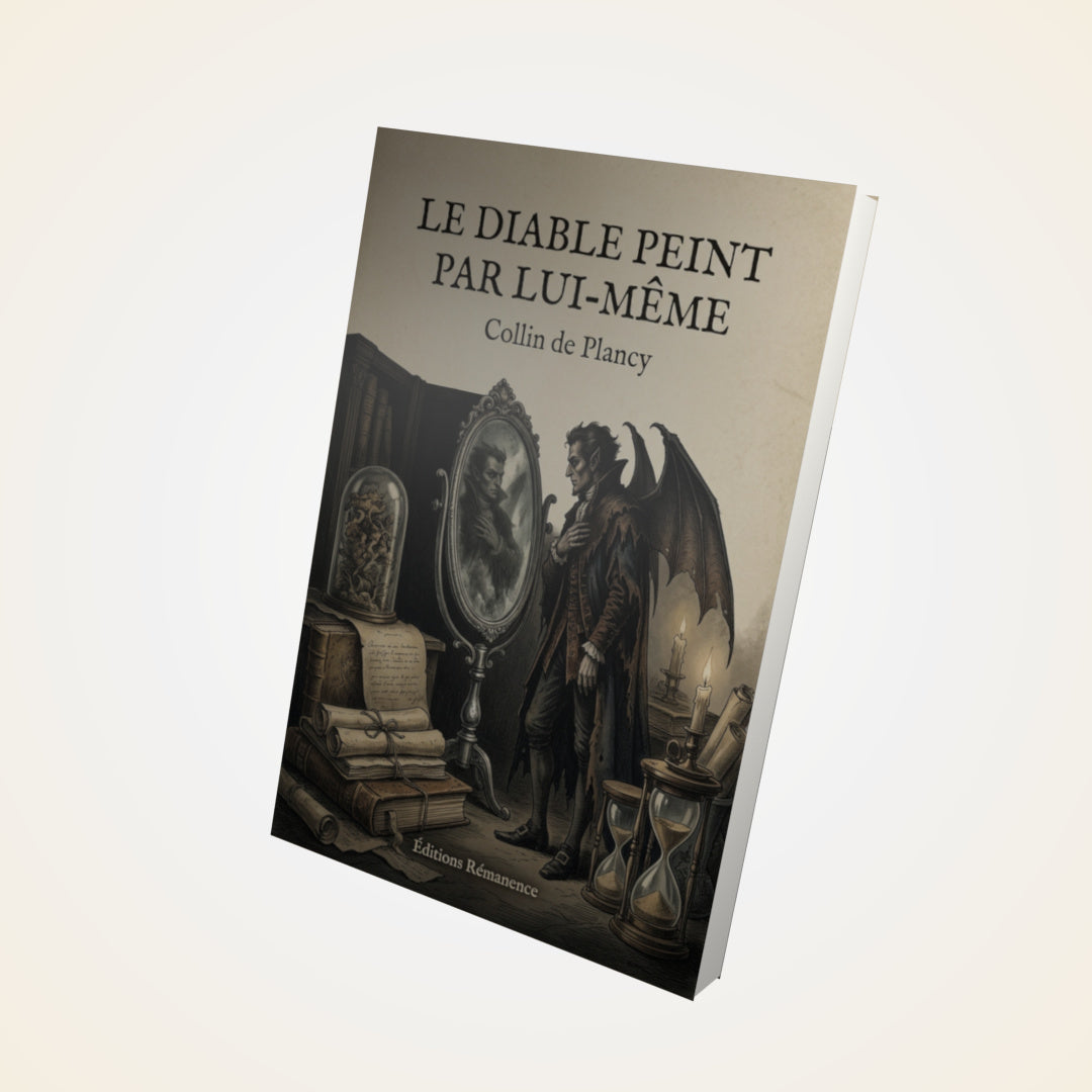 Livre Le diable peint par lui-même - Collin de Plancy - Couverture 3D