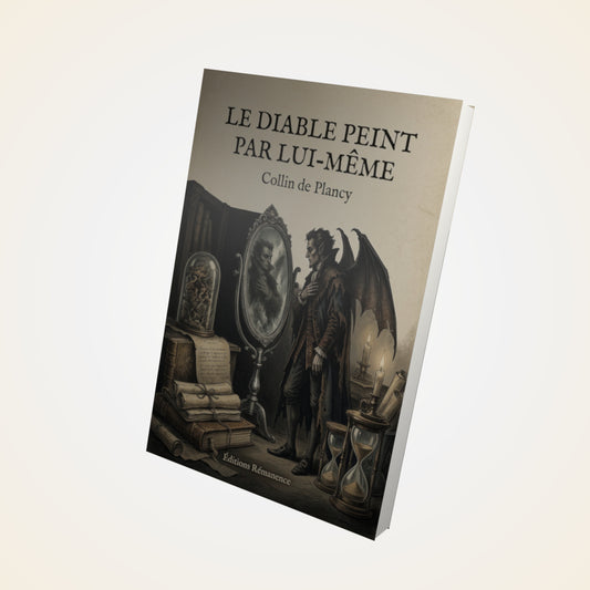 Livre Le diable peint par lui-même - Collin de Plancy - Couverture 3D
