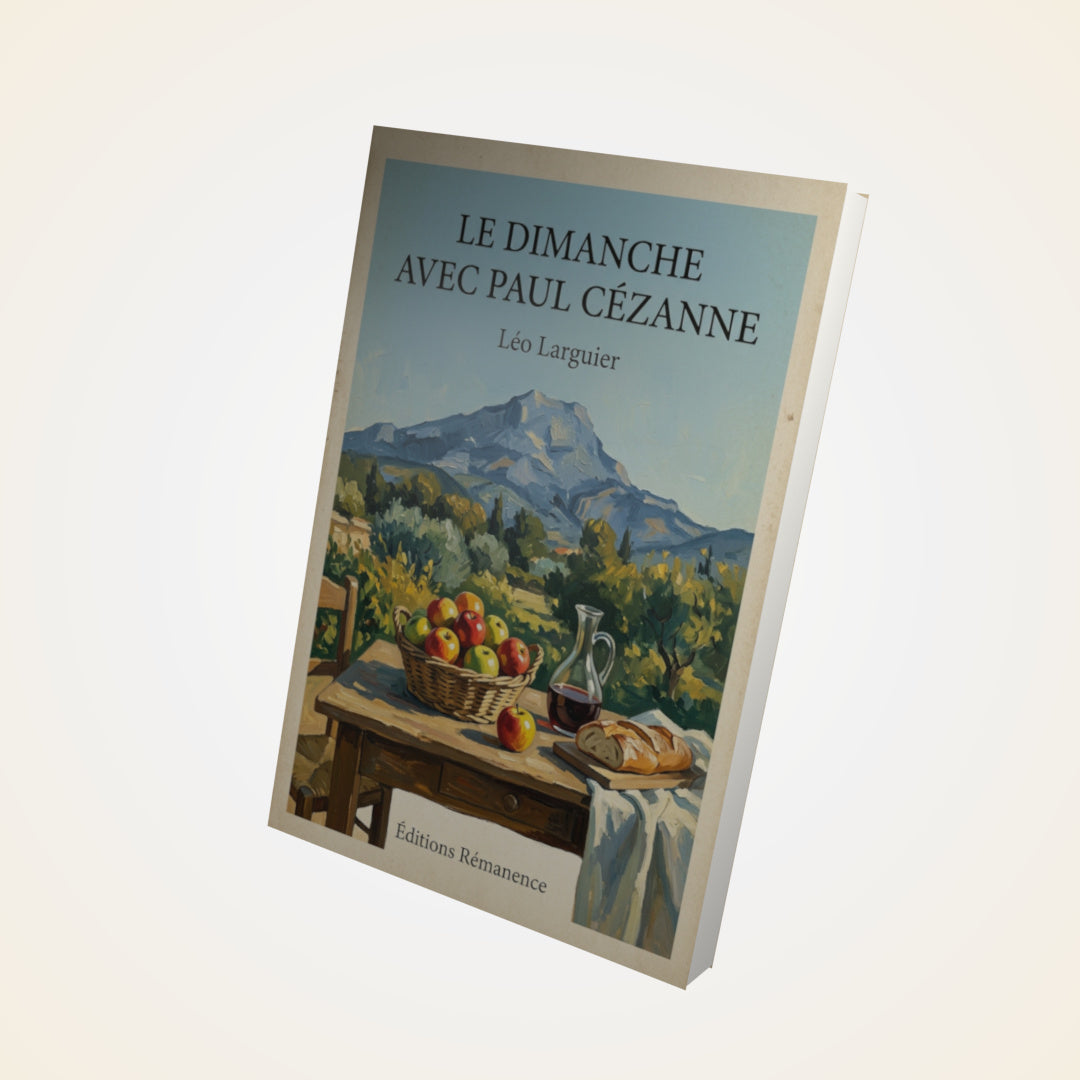 Livre Le dimanche avec Paul Cézanne - Léo Larguier - Couverture 3D