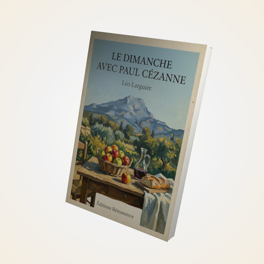 Livre Le dimanche avec Paul Cézanne - Léo Larguier - Couverture 3D
