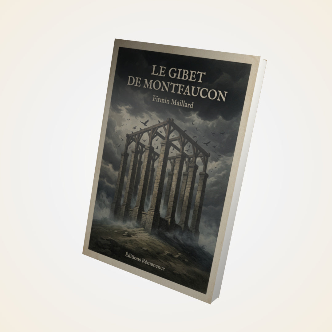 Livre Le gibet de Montfaucon - Firmin Maillard - Couverture 3D