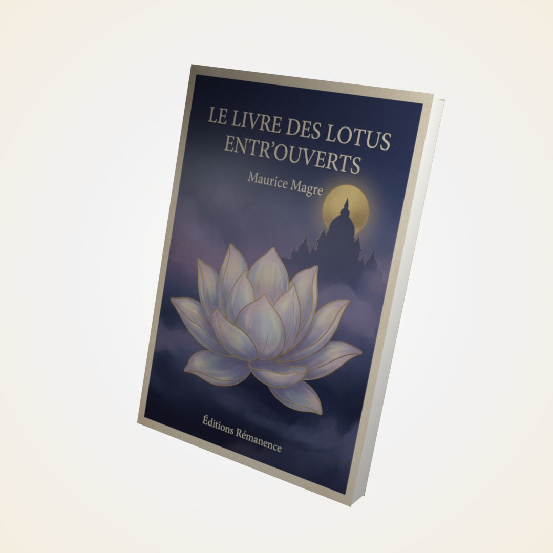 Livre Le livre des lotus entr'ouverts - Maurice Magre - Couverture 3D