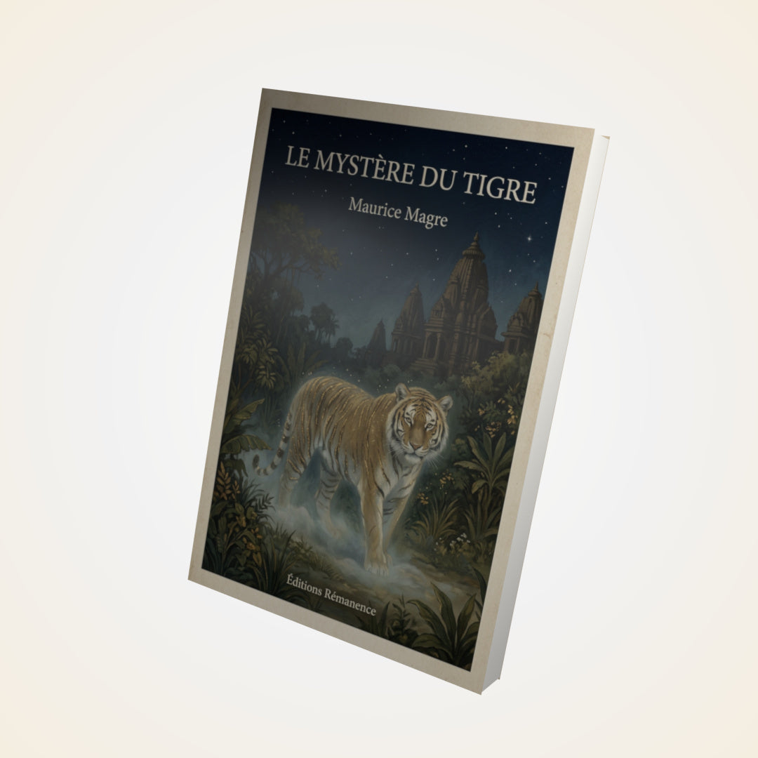 Livre Le mystère du tigre - Maurice Magre - Couverture 3D