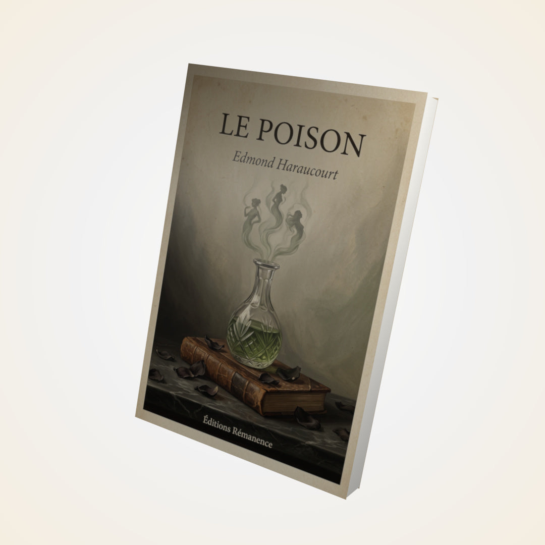 Livre Le poison - Edmond Haraucourt - Couverture 3D