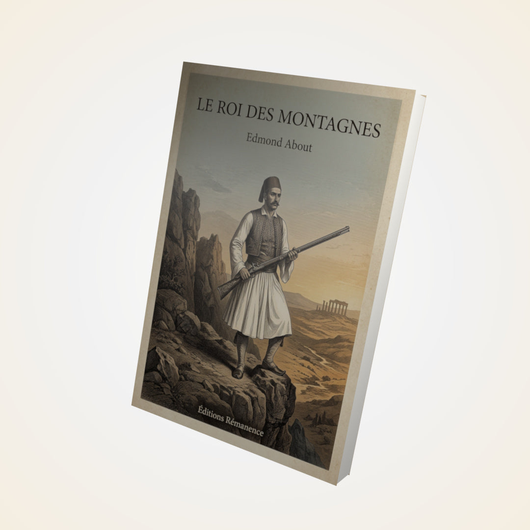 Livre Le roi des montagnes - Edmond About - Couverture 3D