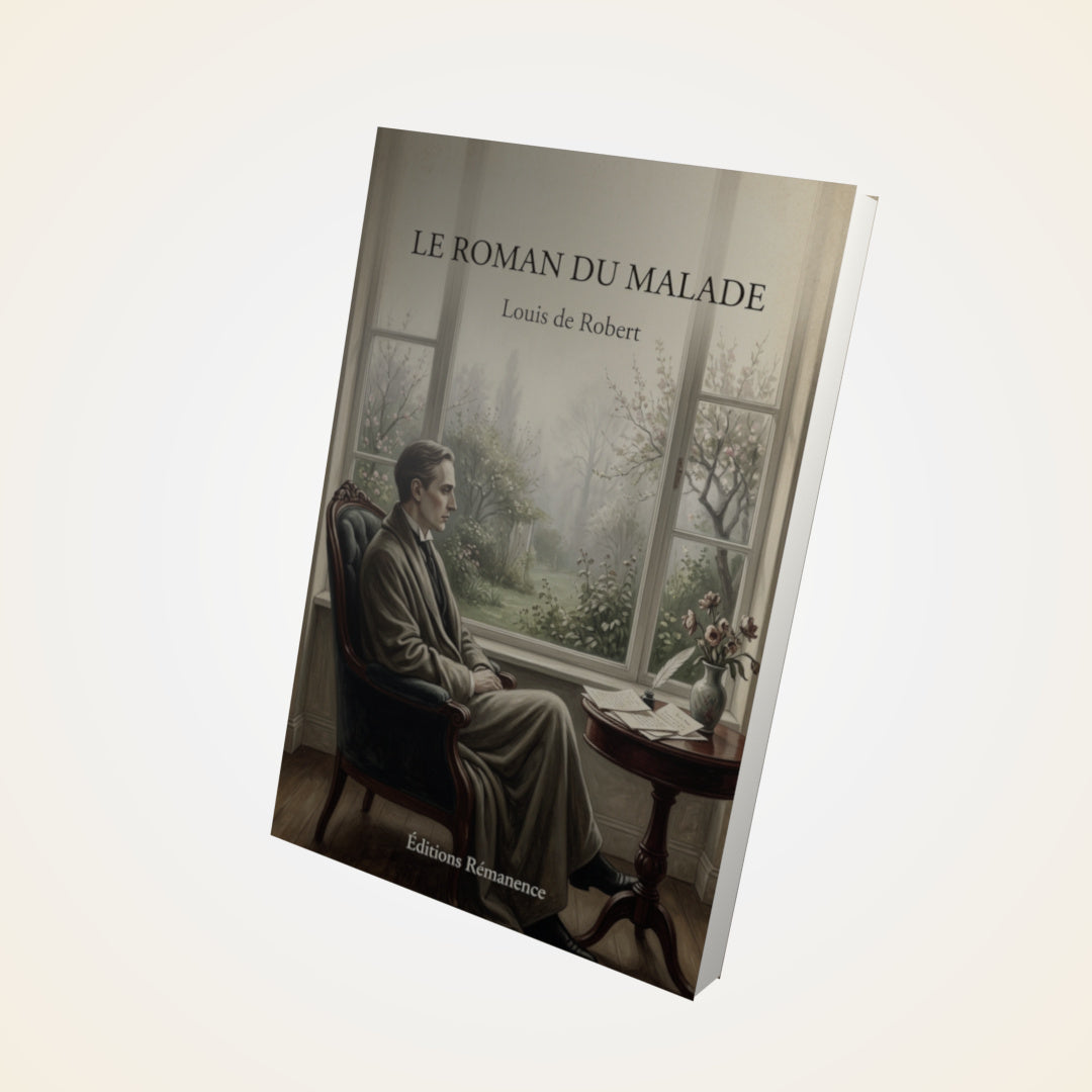 Livre Le roman du malade - Louis de Robert - Couverture 3D
