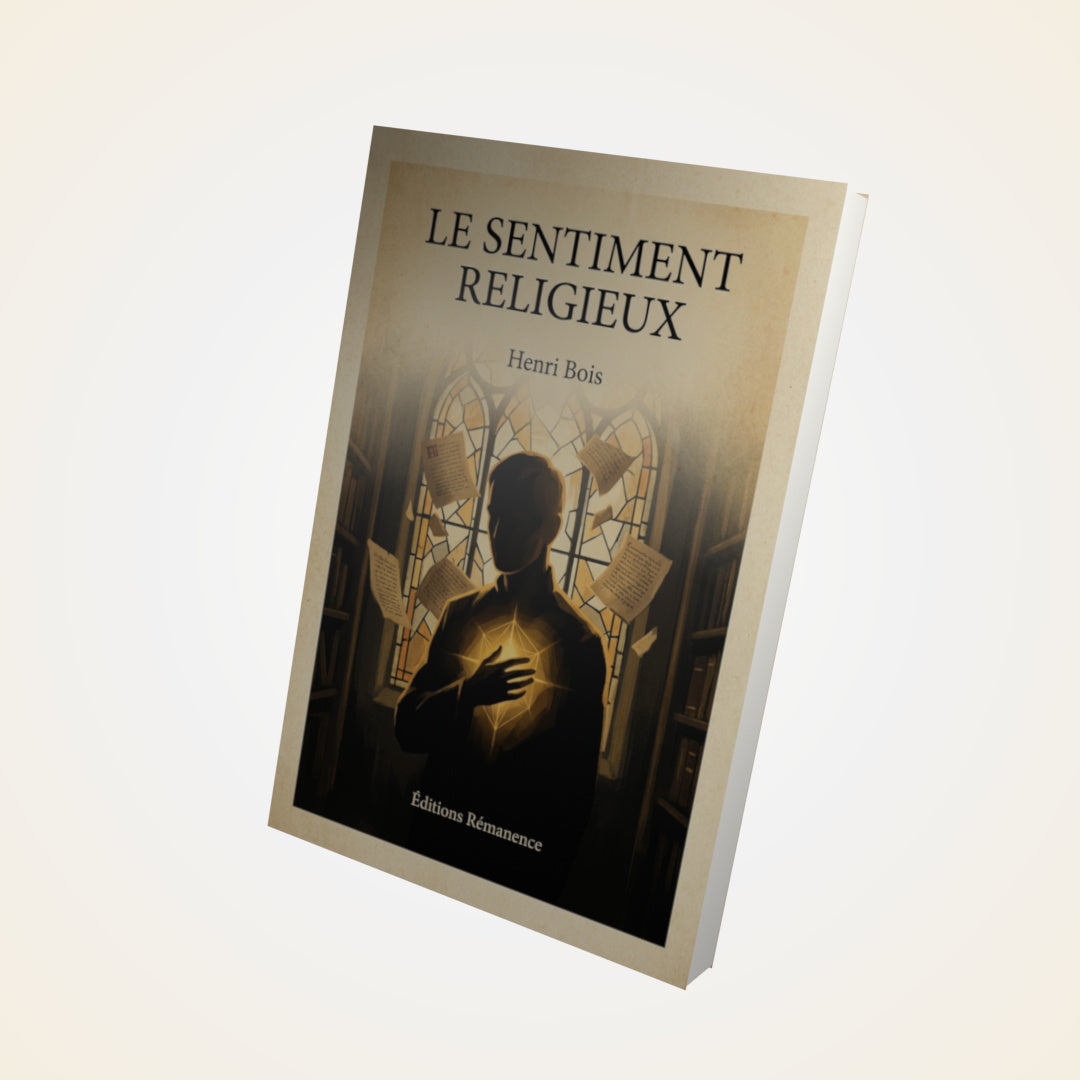 Livre Le sentiment religieux - Henri Bois - Couverture 3D